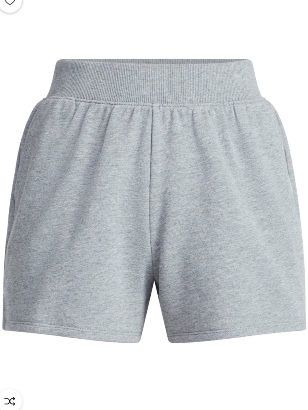 Athletic Works Women’s Gray French Terry Bermuda Shorts 3” Inseam Size XL NWT - Picture 6 of 9